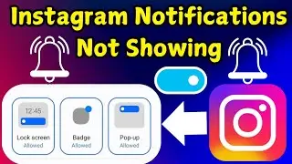 Instagram Notifications Not Showing | Instagram Notification Problem | Tamil rek
