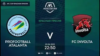 AFL22. AFL Cup. Красная Пресня. Division A. Day 7. ProFootball Atalanta - FC Involta