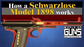 How a Schwarzlose Model 1898 works | World of Guns