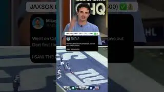 MIKEY SAW THE DANCE 🕺 #nfl #giants #eagles #jaxsondart #firsttd