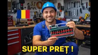 Set de FREZE pentru LEMN de la PARKSIDE (Prezentare și Test) !