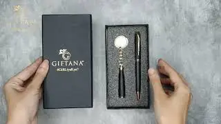 2 in 1 Metal Pen Keychain Set