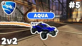 Aqua Ranked 2v2 PRO Replay #5 - Rocket League Replays
