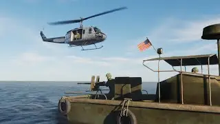 DCS UH-1 Huey Sound and Skin mods preview