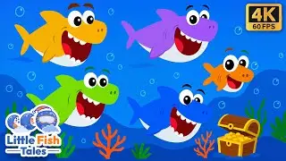 Baby Shark Da Da Da | Sing Along | Little Fish Tales | #babyshark #fish
