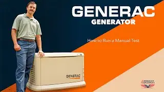 How to Run a Manual Test on A Generac Generator
