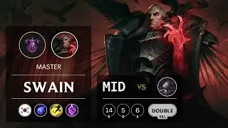 Swain Mid vs Orianna - KR Master Patch 9.11