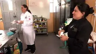 Chef Marlene Flores,  Clase de pasteler&iacute;a, Instituto Polit&eacute;cnico Egidio Rossi