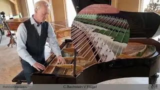 PIANOVA-Klavierbau restaurierter Bechstein V aus 1897 mit originaler Historie