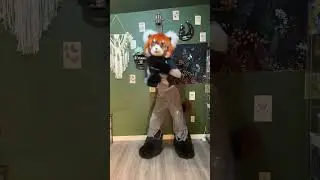 All my lady&rsquo;s where you at 😂 #fursuiters #dance #furry #furrydancer