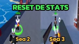 C&oacute;mo hacer RESET de STATS en BLOX FRUITS