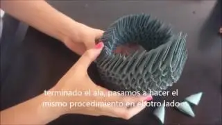 tarea evaluacion CISNE EN ORIGAMI 3D