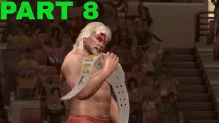 WWE Legends Of Wrestlemania Tour Mode: Rewrite Part 8 Junkyard Dog Vs Greg Valentine - Gameplay