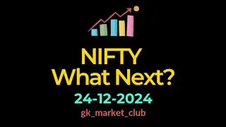 Nifty Bullish Harami Pattern: Nifty Prediction 24-12-2024 | Key Levels for Upside or Gap Fill Move?