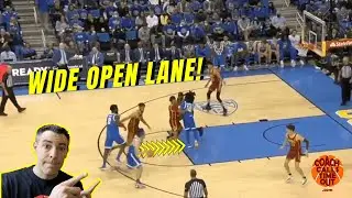 4 Out Offense vs Man Defense - Open Layup!