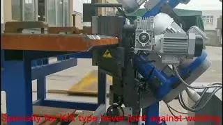 GMMA-100K Double Sided beveling machine for metal sheet