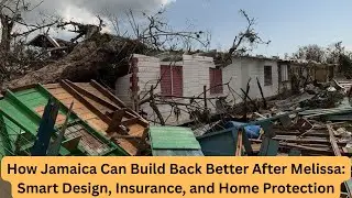 How Jamaica Can Build Back Better After Melissa: Smart Design, Insurance, and Home Protection