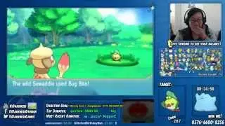 [LIVE] Shiny Sewaddle! - 287 DexNav Encounters | Pokemon ORAS
