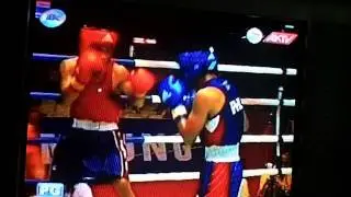 2011 SEA Games Boxing Rey Saludar (PHI) v Changasone Xavy (LAO)
