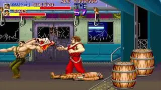 Final Fight - Round 2: Subway Park playing as Haggar (Arcade) [FREE GAMEPLAY]