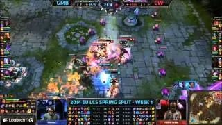 Alex Ich quadra kill on Kha'zix - GMB vs CW