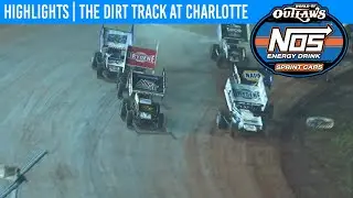 World of Outlaws NOS Energy Sprint Cars The Dirt Track at Charlotte, Nov 9th, 2019 | HIGHLIGHTS
