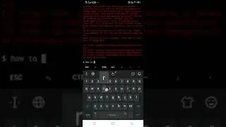 How to remove Termux red text error! message in home screen.