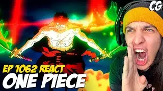 ZORO REI DO INFERNO VS KING!! - React One Piece EP 1062