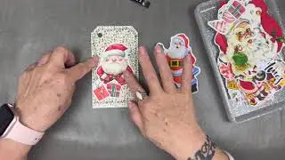 December Daily Tag Flip Inspired by Bella's Crafty Studio | Junk Journal Kits