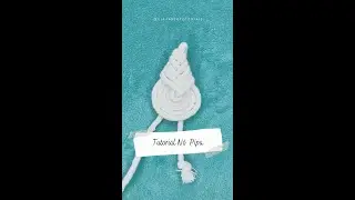 🧶 TUTORIAL R&Aacute;PIDO DE N&Oacute; PIPA EM MACRAME #macrametutorial #macrame #macramepassoapasso