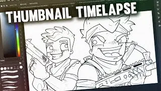 Shroud - Thumbnail Time-lapse 'Ninja?'