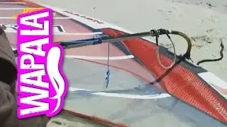 Windsurf - Trucs & Astuces N°3 : gréer sa voile de slalom | Episode 3