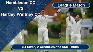Southern Premier League Cricket | First Vs Fourth Run Fest | Hambledon CC Vs Hartley Wintney CC
