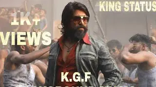 KGF BGM hybrid |WhatsApp status|King status