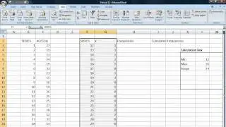 Basic statistics tutorial 13 Ungrouped frequency tables
