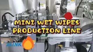WET WIPES MACHINE | MINI WET WIPES PRODUCTION LINE IN Zlink -Wet Wipes and Packaging Machine