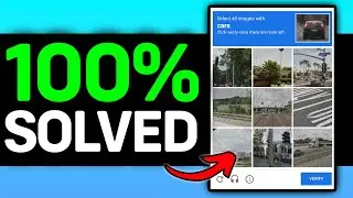 100% COMPLETE! Select All Images With Cars, Click Verify Once There Are None Left