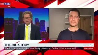 Steven Woolfe and Mark Dolan discuss the Government's plans to move migrants out of hotels