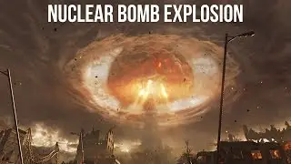 Nuclear Bomb Explosion in Middle East Capital City - 