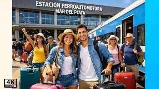 🚆 ¡NO ES SOLO UNA ESTACIÓN! Así RECIBE Mar del Plata a MILLONES de turistas en 2026