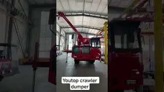 15tons crawler dumper. WhatsApp:+8613127183943 #crawlerdumper #dumper #chinesedumper