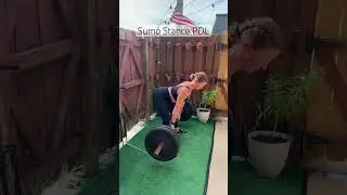 Barbell Sumo RDLs #exercisedemo #exerciseoptions #athomeworkoutvideos