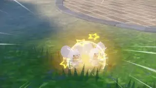 Shiny Tandemaus in Pokemon Violet