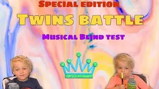 TWINS BATTLE but WHO WINS ? MUSICAL BLIND TEST
