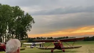 WACO Biplane Reunion 2022 at WynKoop Airport in Mount Vernon, Ohio