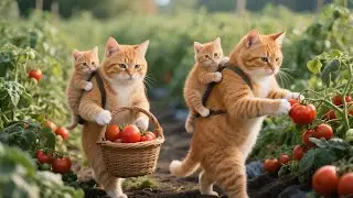 Mama Cat's Kitchen Adventure #cat #animatedcartoon