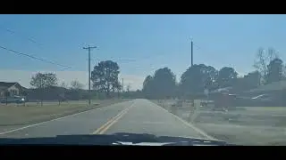 Taking the rural back roads of Suffolk Virginia USA (Southeastern Virginia) #january2025 