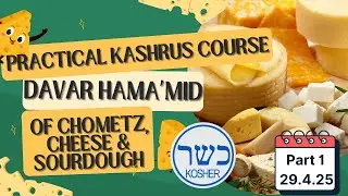 Practical Kashrus Course - Rabbinerseminar - 29.4.25 Davar Hama'amid part 1