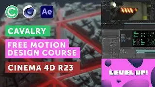 Кавалерия, курс по дизайну свободной анимации, Cinema 4D R23 и Эндрю Крамер