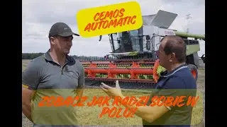 CEMOS Automatic - sprawdziliśmy jak działa w praktyce podczas żniw pszenicy